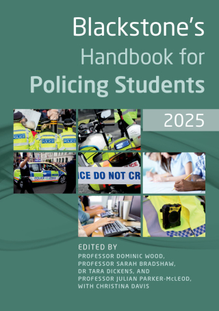 Imagen de portada: Blackstone's Handbook for Policing Students 2025 19th edition 9780198931652