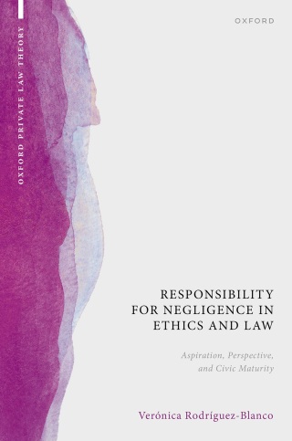 Imagen de portada: Responsibility for Negligence in Ethics and Law 1st edition 9780198948186