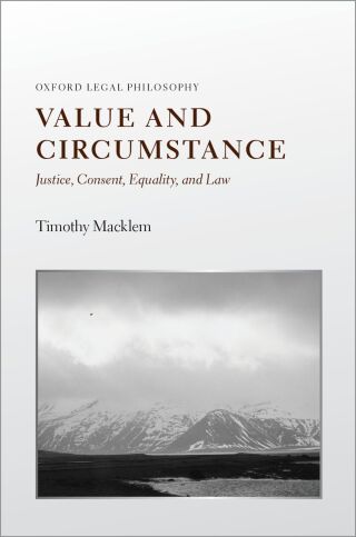 Cover image: Value and Circumstance 1st edition 9780198948575