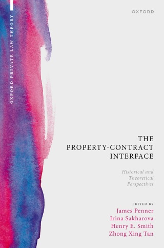 Imagen de portada: The Property-Contract Interface 9780198951988