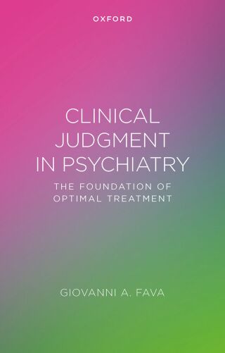 Cover image: Clinical Judgment in Psychiatry 1st edition 9780198952183