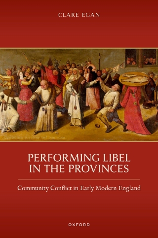 Cover image: Performing Libel in the Provinces 1st edition 9780198955535