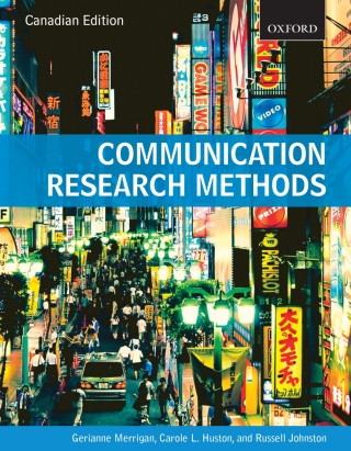 Cover image: Communication Research Methods (Canadian Edition) 1st edition 9780195442793