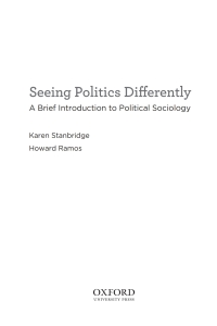 Cover image: Seeing Politics Differently: A Brief Introduction to Political Sociology 1st edition 9780195437850