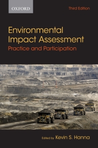Cover image: Environmental Impact Assessment: Practice and Participation 3rd edition 9780199006625