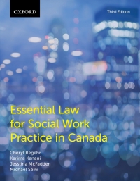 Cover image: Essential Law for Social Work Practice in Canada 3rd edition 9780199011803