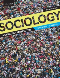 Cover image: Sociology: A Canadian Perspective 4th edition 9780199012923