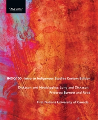 Cover image: Introduction to Indigenous Studies: FNUC custom edition 9780199014774