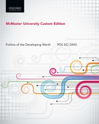 Cover image: Politics of the Developing World: Custom edition for McMaster University 1st edition 9780199016761