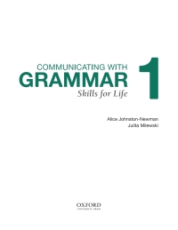 صورة الغلاف: Communicating with Grammar 9780199003327