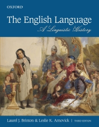 Cover image: The English Language: A Linguistic History 3rd edition 9780199019151