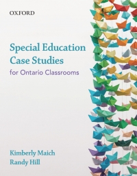 Cover image: Special Education Case Studies for Ontario Classrooms 1st edition 9780199022175