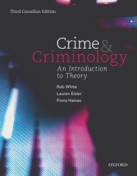 Cover image: Crime and Criminology 3rd edition 9780199024490