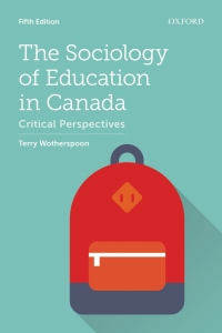 Cover image: The Sociology of Education in Canada: Critical Perspectives 5th edition 9780199024858