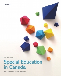 Cover image: Special Education in Canada 3rd edition 9780199026654