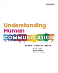 Cover image: Understanding Human Communication (Canadian Edition) 4th edition 9780199030675