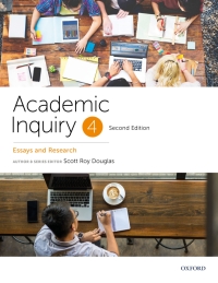 Imagen de portada: Academic Inquiry 4, Essays and Research 4th edition 9780199028269