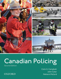 Cover image: Canadian Policing 2nd edition 9780199036493