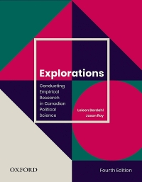 Cover image: Explorations: Conducting Empirical Research in Canadian Political Science 4th edition 9780199037445