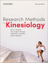 Cover image: Research Methods in Kinesiology 2nd edition 9780199037643