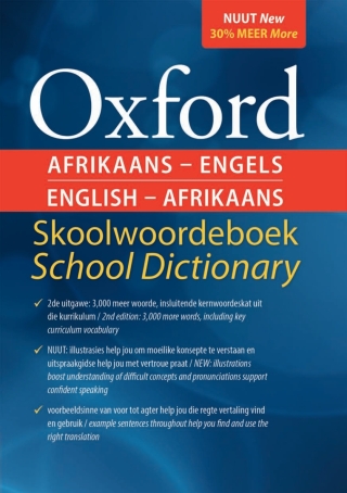 Cover image: Oxford Afrikaans-Engels English-Afrikaans Skoolwoordeboek School Dictionary 2nd edition 9780199054688