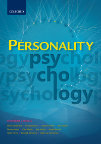 Cover image: Personality Psychology 1st edition 9780199046621