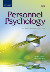 Cover image: Personnel Psychology 2nd edition 9780190409258