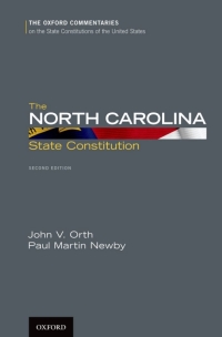 Imagen de portada: The North Carolina State Constitution 2nd edition 9780199915149