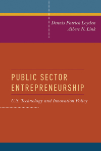Imagen de portada: Public Sector Entrepreneurship 9780199313853