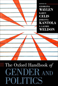 Cover image: The Oxford Handbook of Gender and Politics 1st edition 9780190461911