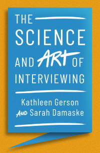 Cover image: The Science and Art of Interviewing 1st edition 9780199324286