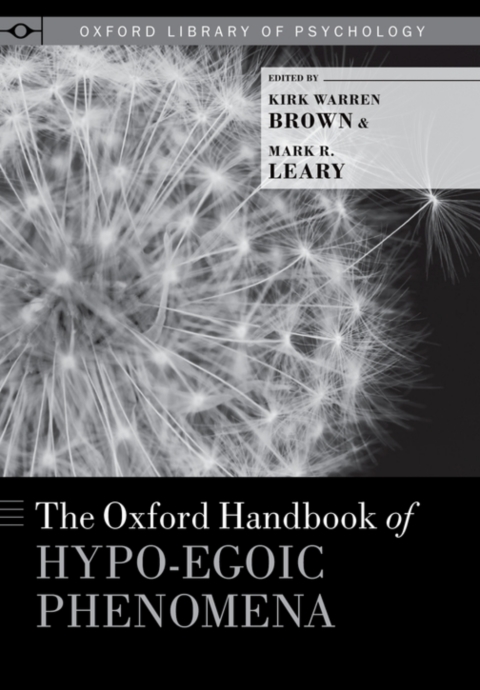 The Oxford Handbook of Hypo-egoic Phenomena, 1st Edition - FULL INSTANT DOWNLOAD | PDF DOCX EPUB