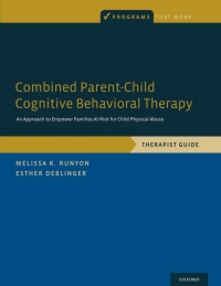 Omslagafbeelding: Combined Parent-Child Cognitive Behavioral Therapy 9780199916887