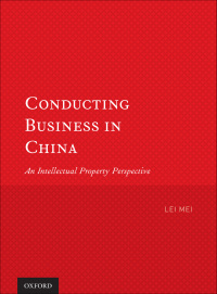 Cover image: Conducting Business in China 9780199760220