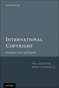 Imagen de portada: International Copyright 3rd edition 9780199737109