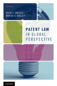 صورة الغلاف: Patent Law in Global Perspective 1st edition 9780199334278