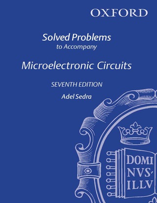 Cover image: Solved Problems to Accompany Microelectronic Circuits 7th edition 9780195323030