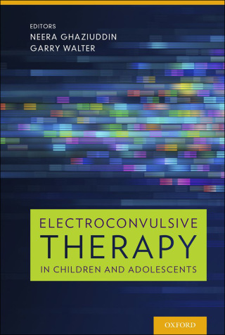 Titelbild: Electroconvulsive Therapy in Children and Adolescents 1st edition 9780199937899