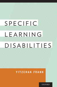 Titelbild: Specific Learning Disabilities 9780199862955
