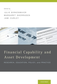 Cover image: Financial Capability and Asset Development 1st edition 9780199755950