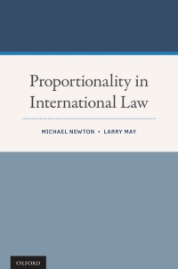 Cover image: Proportionality in International Law 9780199355051