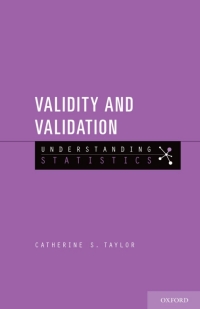 Imagen de portada: Validity and Validation 9780199791040