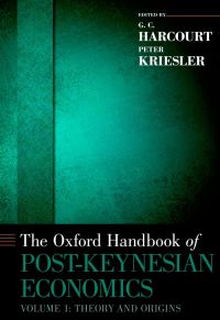 Imagen de portada: The Oxford Handbook of Post-Keynesian Economics, Volume 1 1st edition 9780195390766