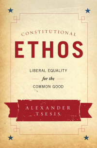 Cover image: Constitutional Ethos 9780199359844