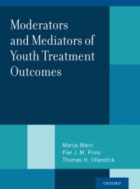 Imagen de portada: Moderators and Mediators of Youth Treatment Outcomes 1st edition 9780199360345