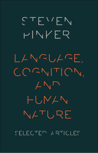 Cover image: Language, Cognition, and Human Nature 9780190259280