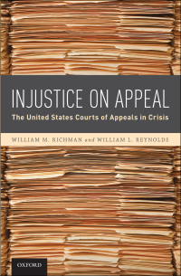 Imagen de portada: Injustice On Appeal 9780195342079