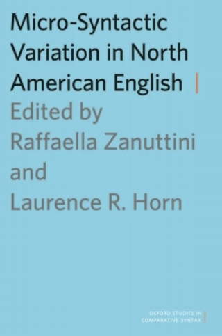 Cover image: Micro-Syntactic Variation in North American English 1st edition 9780199367221