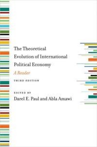 Cover image: The Theoretical Evolution of International Political Economy 3rd edition 9780199862917