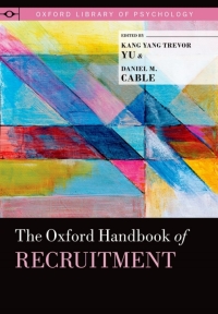 Imagen de portada: The Oxford Handbook of Recruitment 1st edition 9780199756094